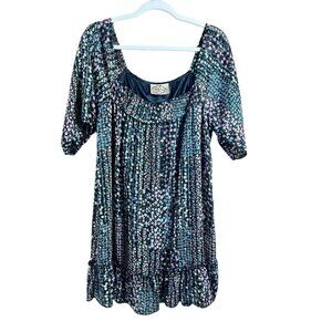 Deja Vu Women’s Black Floral Dress